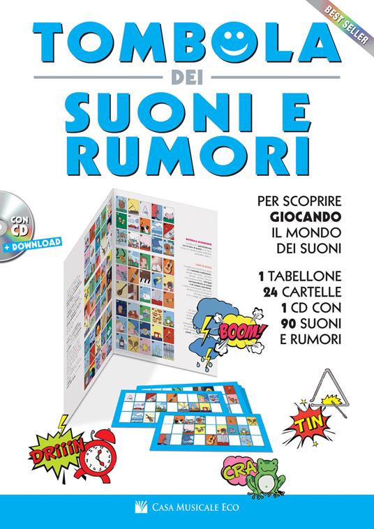 Tombola dei suoni e dei rumori. Con CD-Audio. Con File audio per il download - copertina