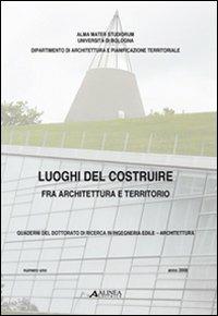 Luoghi del costruire fra architettura e territorio - copertina