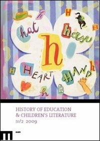 History of education & children's literature (2009). Vol. 2 - copertina