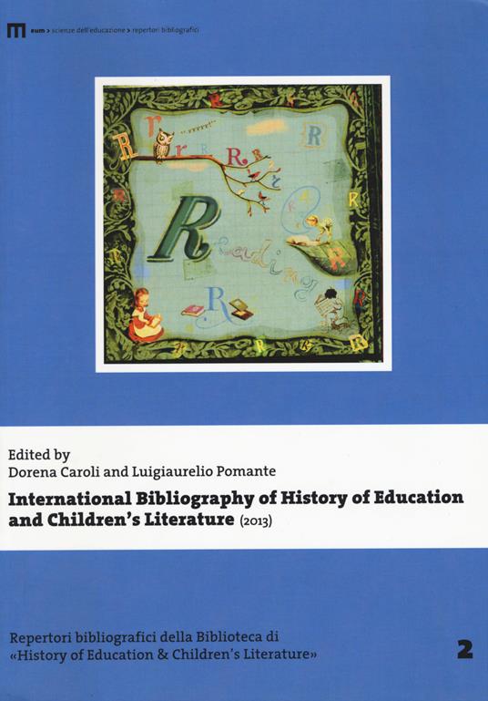 International bibliography of history of education and children's literature (2013) - copertina