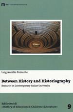 Between history and historiography. Research on contemporary italian University