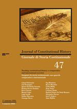 Giornale di storia Costituzionale-Journal of Constitutional history (2024). Ediz. multilingue. Vol. 47