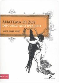 Anatema di Zos. Discorso agli ipocriti - Austin Osman Spare - copertina