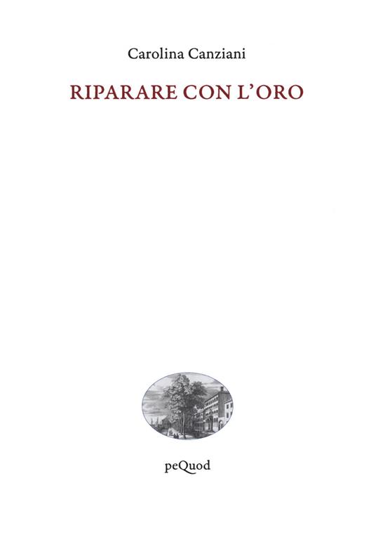 Riparare con l'oro - Carolina Canziani - copertina