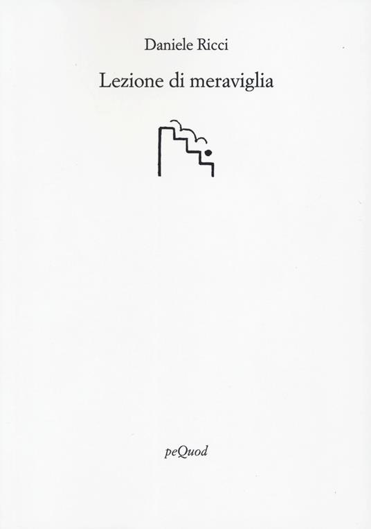 Lezione di meraviglia - Daniele Ricci - copertina