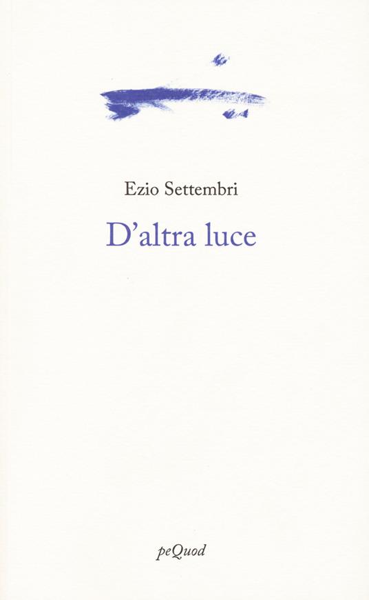 D'altra luce - Ezio Settembri - copertina