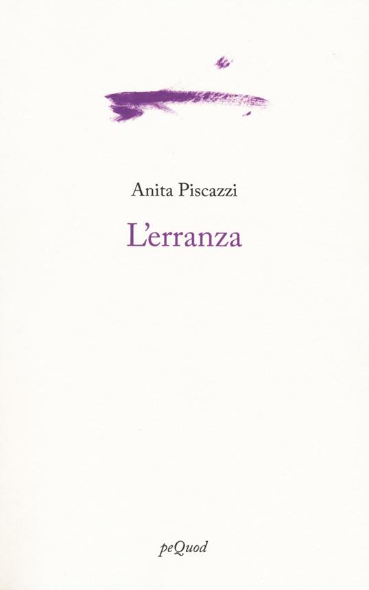 L'erranza - Anita Piscazzi - copertina