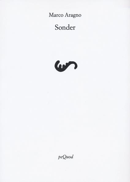 Sonder - Marco Aragno - copertina