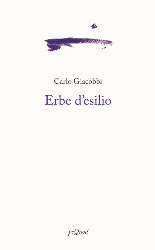 Erbe d'esilio - Carlo Giacobbi - copertina