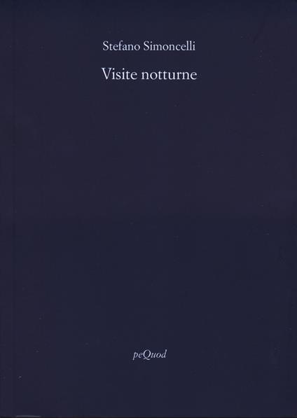 Visite notturne - Stefano Simoncelli - copertina