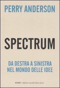 Spectrum. Da destra a sinistra nel mondo delle idee - Perry Anderson - copertina