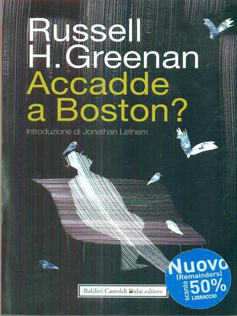 Accadde a Boston? - Russell H. Greenan - 2