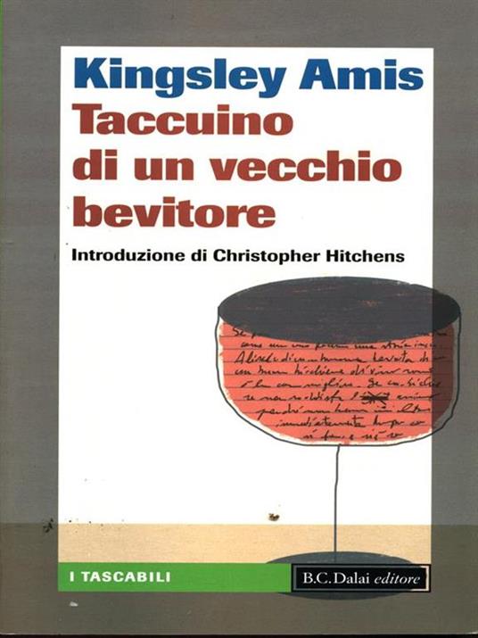 Taccuino di un vecchio bevitore - Kingsley Amis - copertina