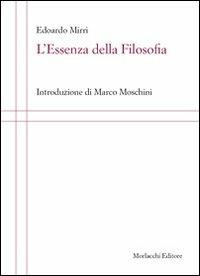 L' essenza della filosofia - Edoardo Mirri - copertina