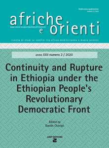 Image of Afriche e Orienti (2020). Vol. 2: Continuity and rupture in Ethiopia under the ethiopian peoples' revolutionary democratic front.