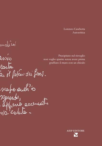 Autocritica - Lorenzo Caschetta - copertina