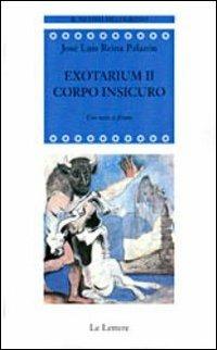 Exotarium II. Corpo insicuro - José L. Reina Palazón - copertina