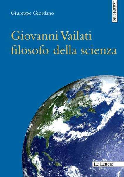 Giovanni Vailati filosofo della scienza - Giuseppe Giordano - copertina