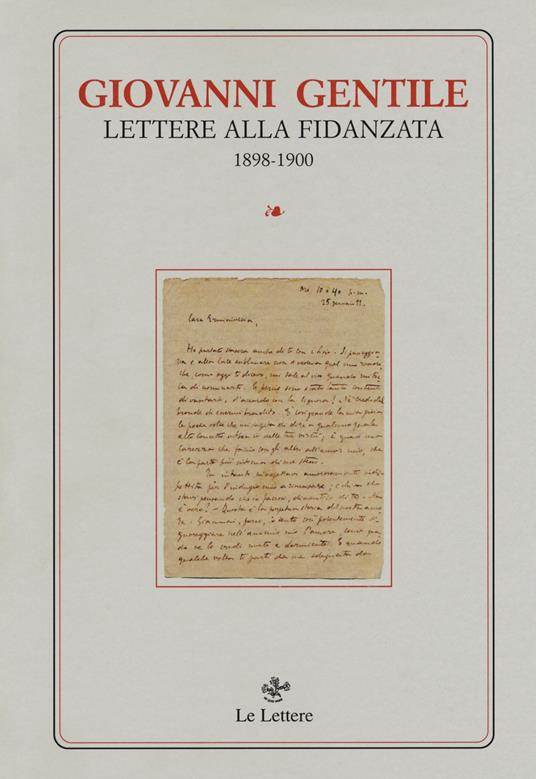 Lettere alla fidanzata (1898-1900) - Giovanni Gentile - copertina