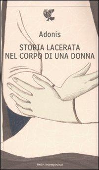 Storia lacerata nel corpo di una donna - Adonis - copertina