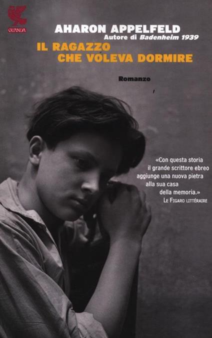 Il ragazzo che voleva dormire - Aharon Appelfeld - copertina