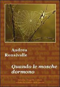 Quando le mosche dormono - Andrea Ronsivalle - copertina