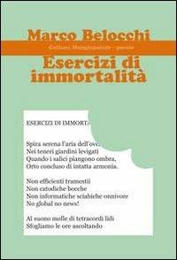 Esercizi di immortalità - Marco Belocchi - copertina