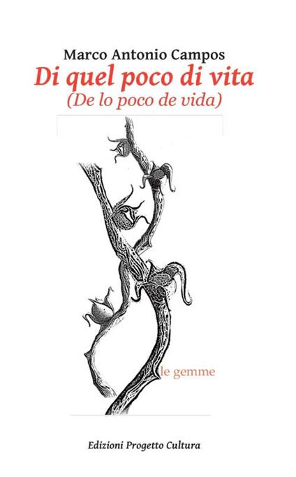 Di quel poco di vita (De lo poco de vida) - Marco Antonio Campos - copertina