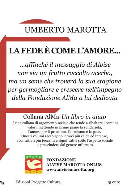 La fede è come l'amore... - Umberto Marotta - copertina