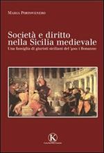 Società e diritto nella Sicilia medievale