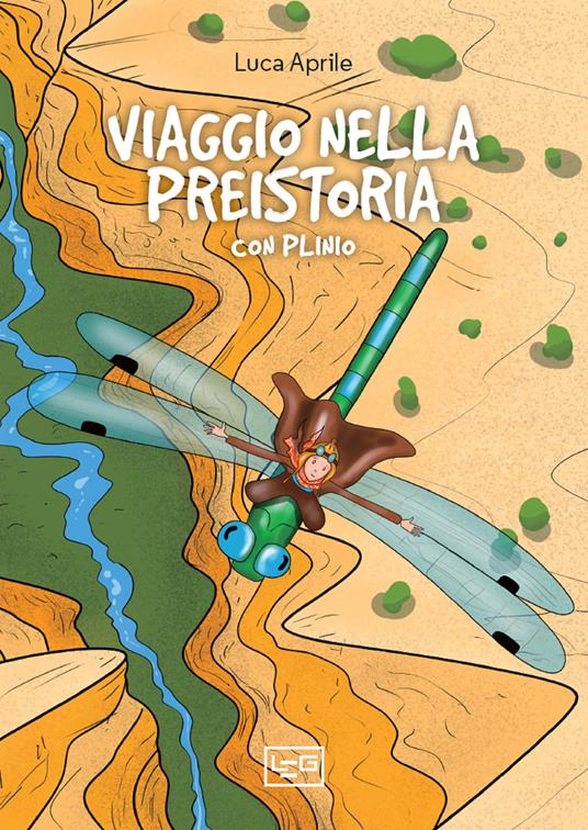 Viaggio nella Preistoria con Plinio - Luca Aprile - copertina