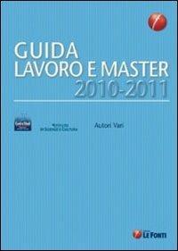 Guida lavoro e master (2010-2011) - copertina