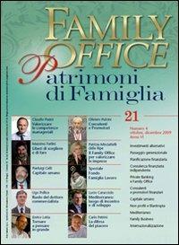 Family office (2009). Vol. 4: Speciale filantropia e passaggio generazionale. - copertina