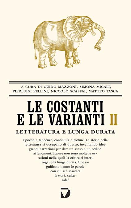 Le costanti e le varianti. Vol. 2 - copertina