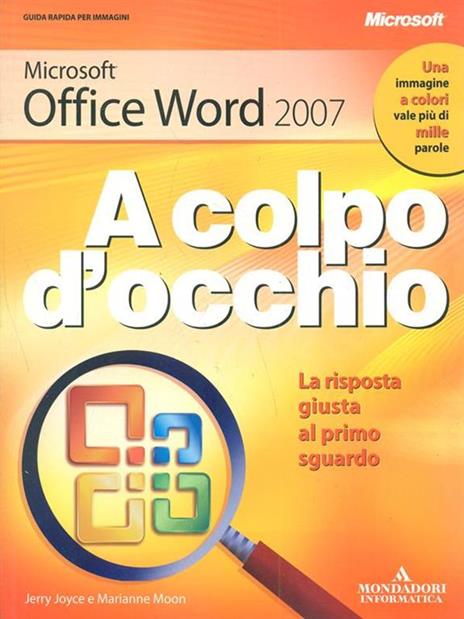 Microsoft Office Word 2007 - Jerry Joyce,Marianne Moon - copertina
