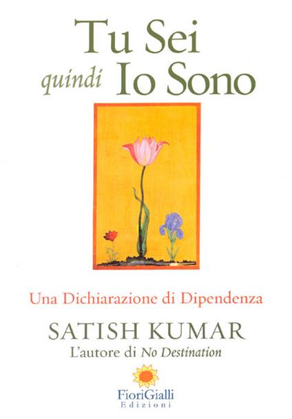 Tu sei quindi io sono. Una dichiarazione di interdipendenza - Satish Kumar - copertina