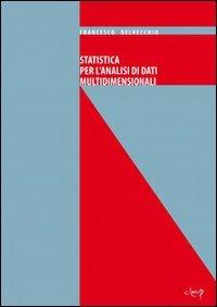 Statistica per l'analisi di dati multidimensionali - Francesco Delvecchio - copertina