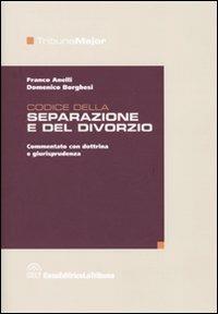 Codice della separazione e del divorzio. Commentato con dottrina e giurisprudenza - copertina