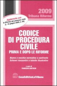 Il codice di procedura civile prima e dopo le riforme - copertina