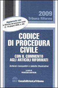 Codice di procedura civile. Con il commento agli articoli riformati - copertina
