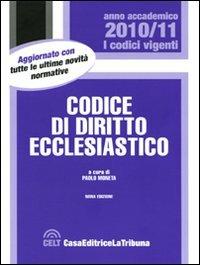 Codice di diritto ecclesiastico - copertina