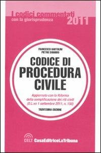 Codice di procedura civile - Francesco Bartolini,Pietro Savarro - copertina