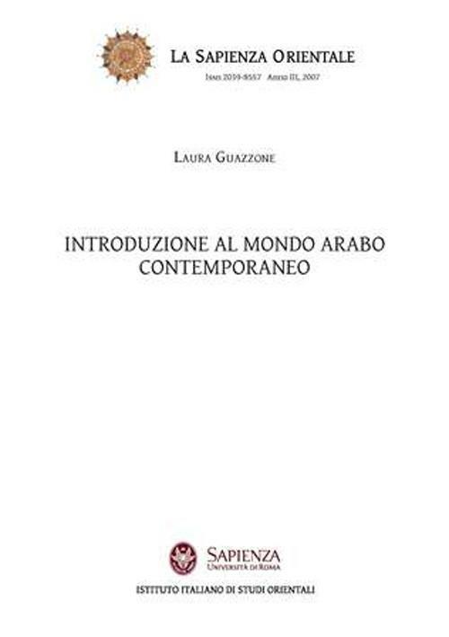 Introduzione al mondo arabo contemporaneo - Laura Guazzone - copertina
