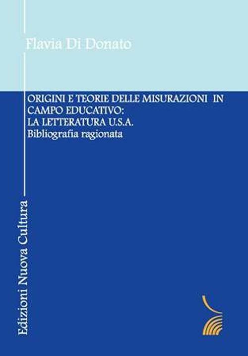 Origini e teorie delle misurazioni - Flavia Di Donato - copertina