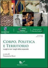 Corpo, politica e territorio. Luoghi e non luoghi della corporeità - copertina