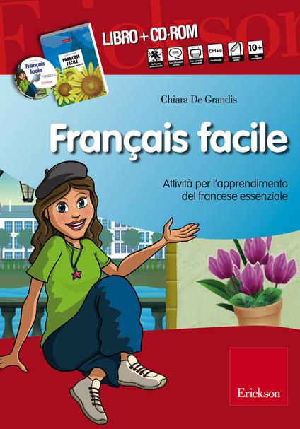 Français facile. Kit. Con CD-ROM - Chiara De Grandis - Libro - Erickson 