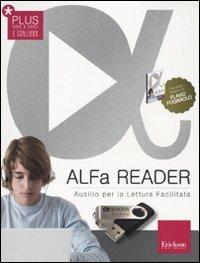 ALFa Reader Plus (KIT: libro, chiavetta USB e sintesi vocale). Ausilio per la lettura facilitata. Lettore vocale - copertina