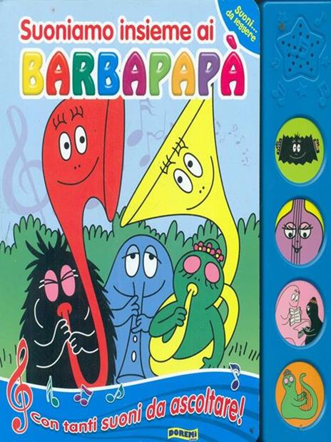 BARBAPAPA' LIBRO ILLUSTRATO- UN MONDO DI SORPRESE CON I BARBAPAPA'-  SENSORIALE 9788861421677