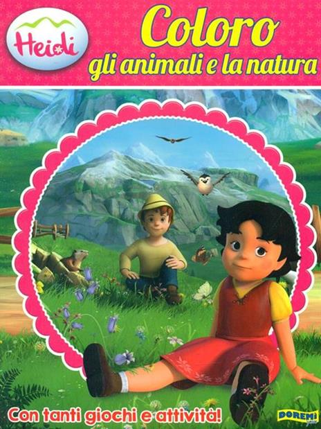 Coloro gli animali e la natura. Heidi 3D. Ediz. illustrata - 4