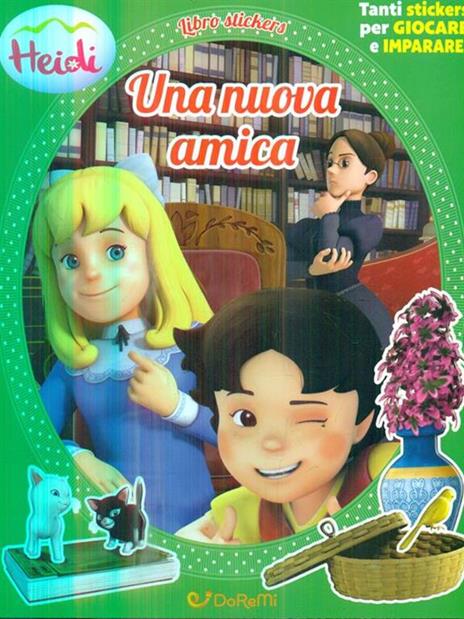 Una nuova amica. Heidi. Con adesivi. Ediz. illustrata - 4